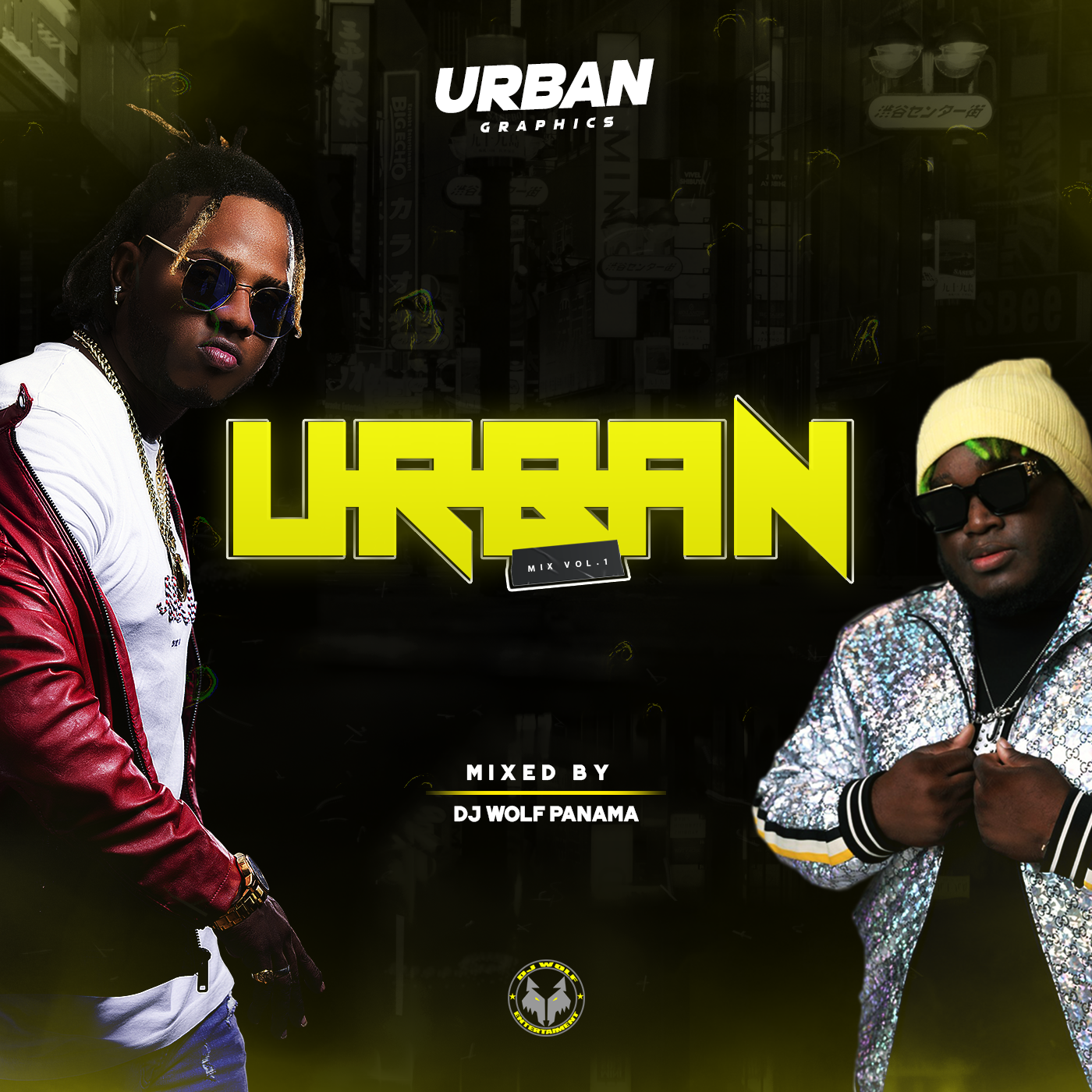 Urban Mix Vol.1 By Dj Wolf Panama (djsthezone507)